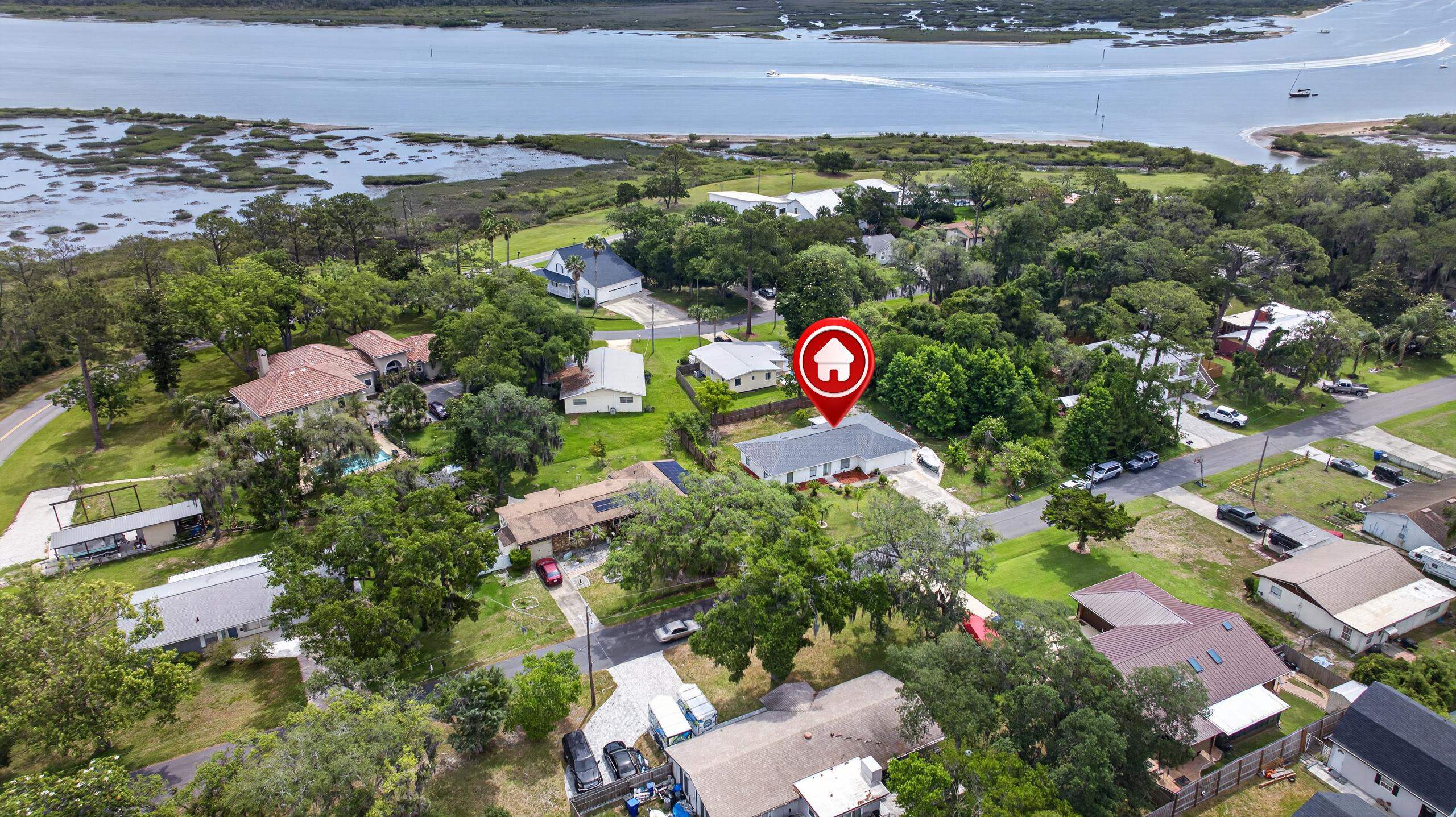 111 Pompano Road St. Augustine, FL 32086 - Photo 49 of 61 an aerial view of a