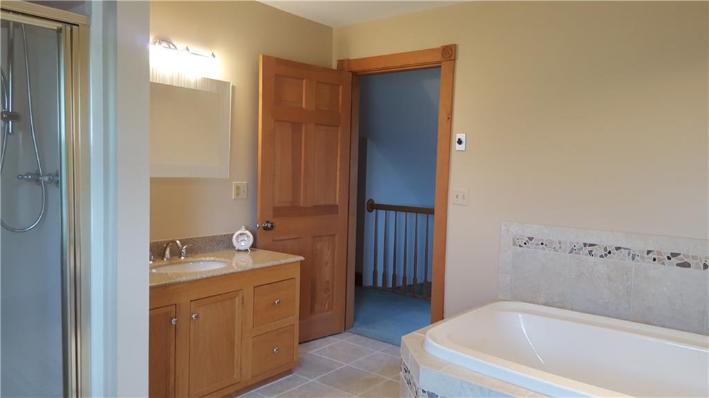 173 Ward Hill Road Madison, ME 04950 - Photo 27 of 35 Second-floor bath; granite counters...