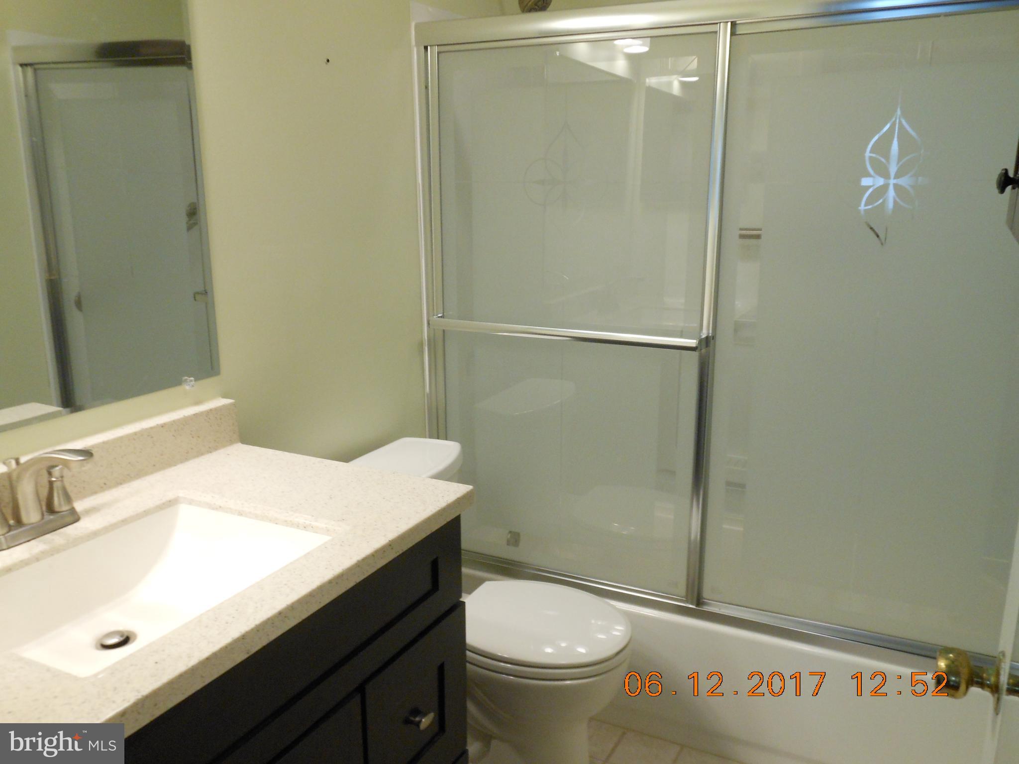 3704 Holly Grove Road Baltimore, MD 21220 - Photo 9 of 13 a bathroom with a sink a toilet and shower