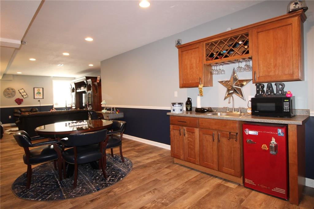 106 Rochelle Lane Monaca, PA 15061 - Photo 24 of 25 Wet bar in lower level