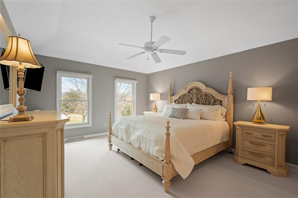 317 Blue Run Road Cheswick, PA 15024 - Photo 26 of 50 Gorgeous room with plenty of light,new carpeting and walkin closet