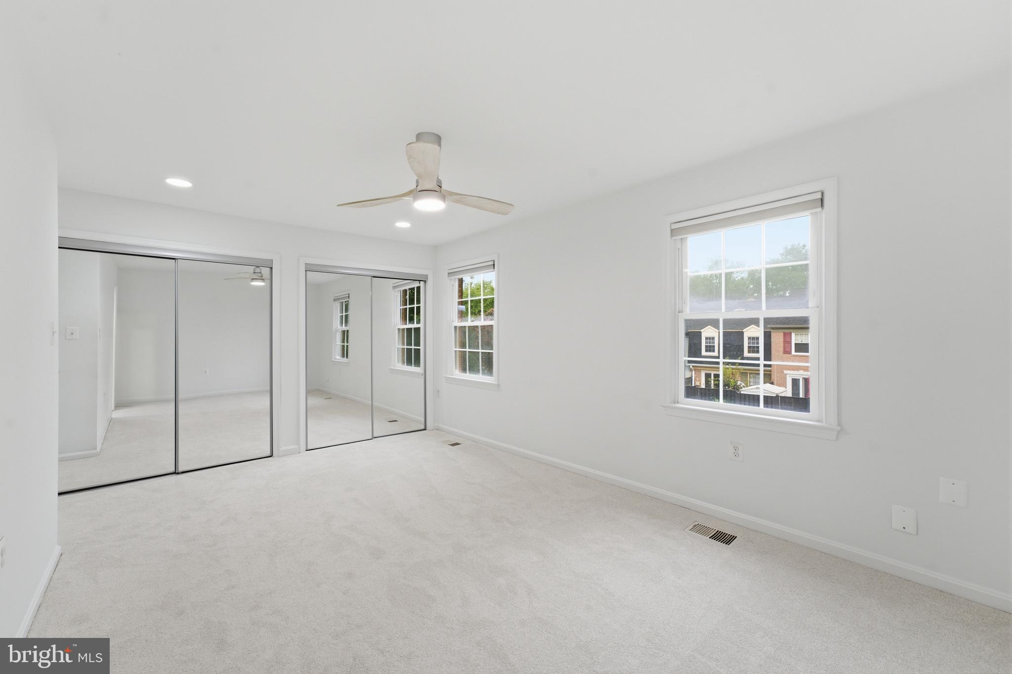 7235 Reservoir Road Springfield, VA 22150 - Photo 23 of 64 Primary Bedroom w-Ceiling Fan and Recessed Lights