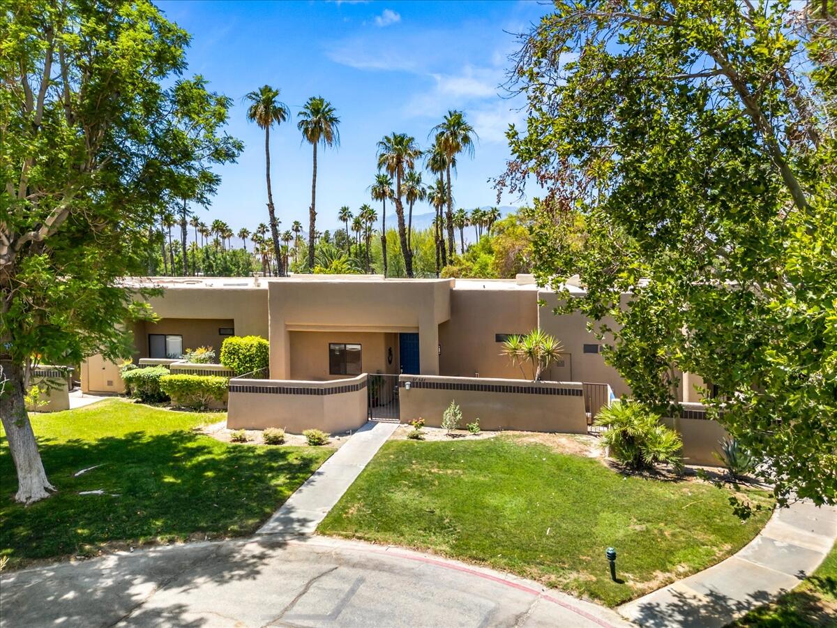 67527 North Portales Drive Cathedral City, CA 92234 - Photo 1 of 47 a view of a backyard with sitting area