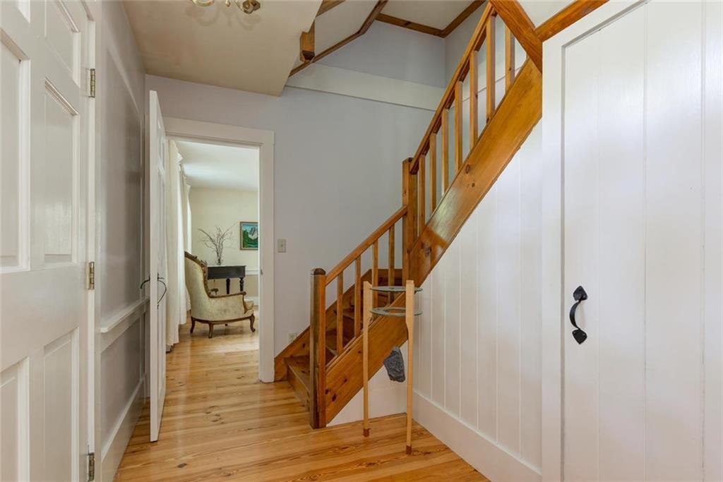 75 Woodland Road Windham, ME 04062 - Photo 20 of 33 Stairway leads to two of the four...