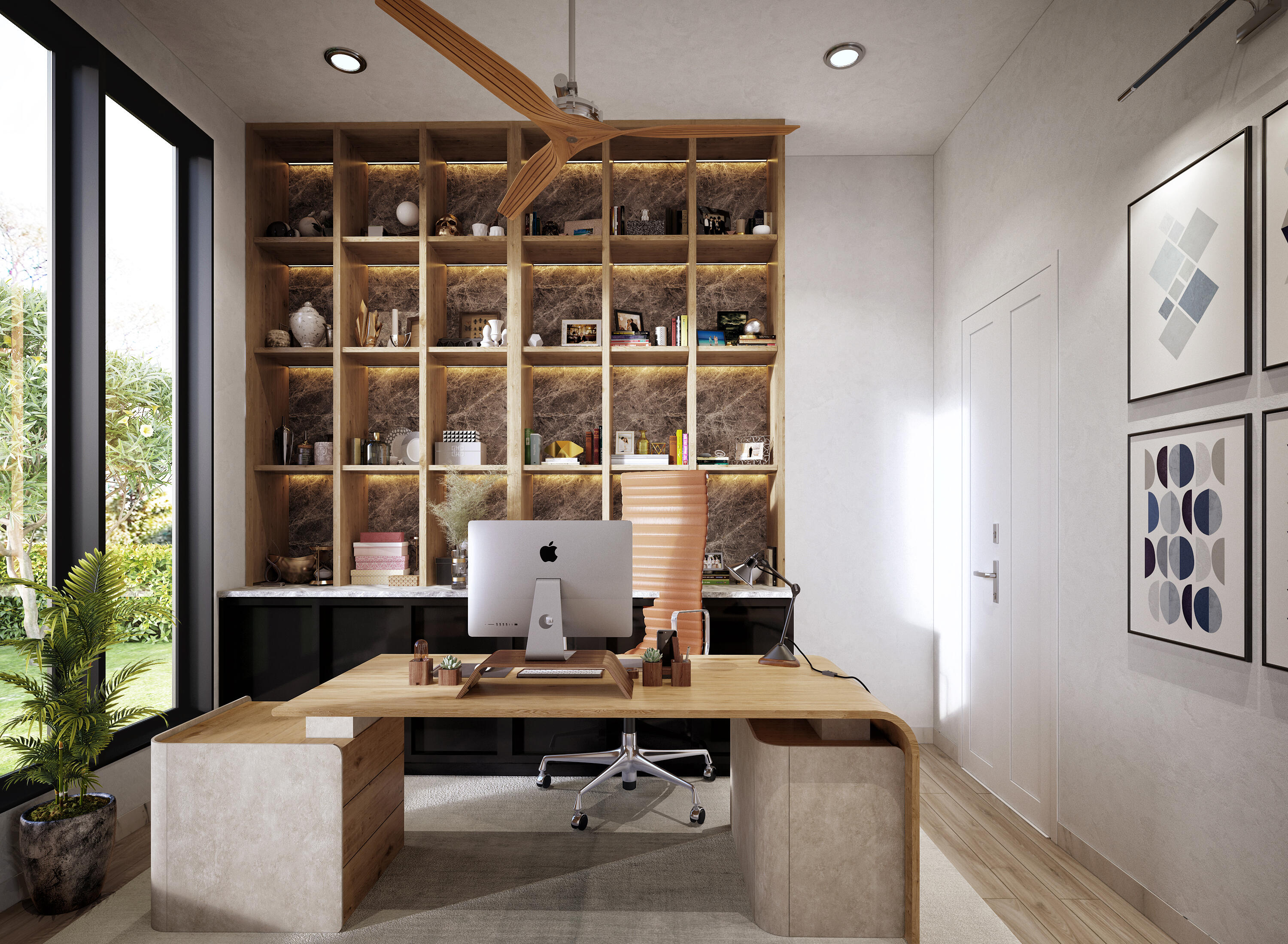 10 Bamboo Lane Jupiter, FL 33458 - Photo 9 of 14 a view of a workspace with furniture