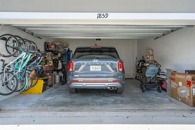 a view of garage
