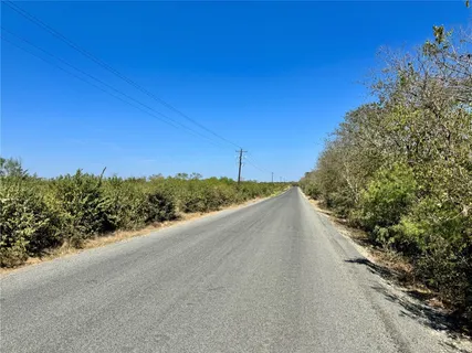 a view of a road from a balcony
