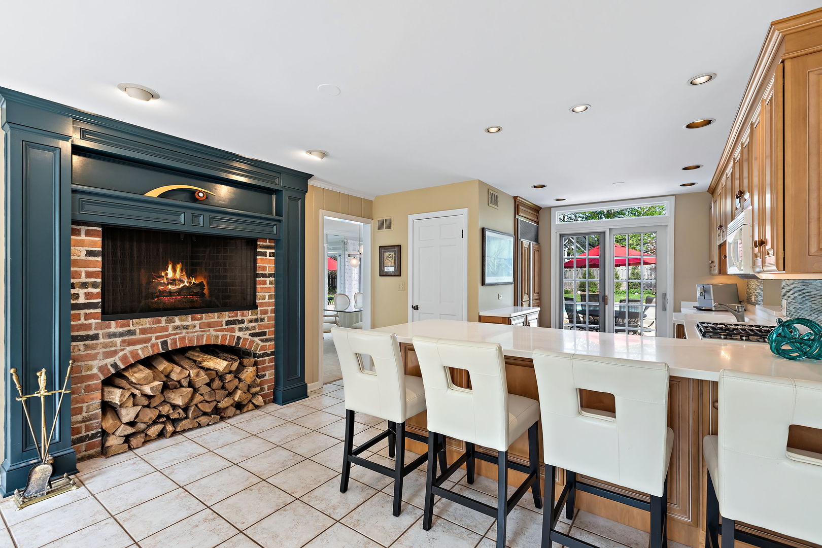 N543 Herrick Drive Wheaton, IL 60187 - Photo 5 of 29 a view of a dining room with furniture window and wooden floor