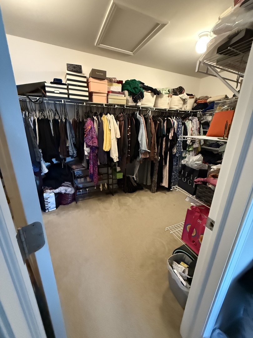 2572 Retreat Circle Lisle, IL 60532 - Photo 27 of 40 a view of walk in closet with clothes and shoes