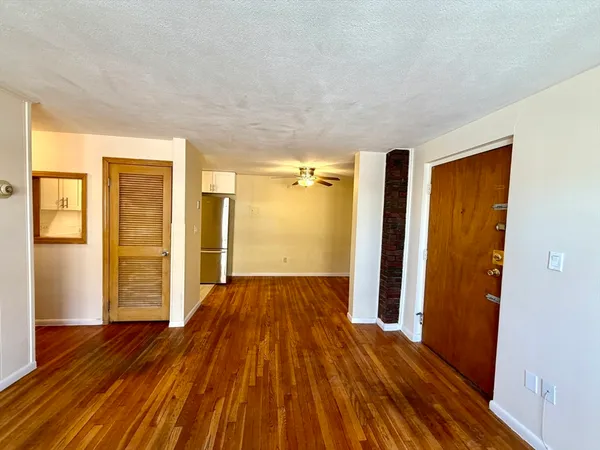 wooden floor in an empty room
