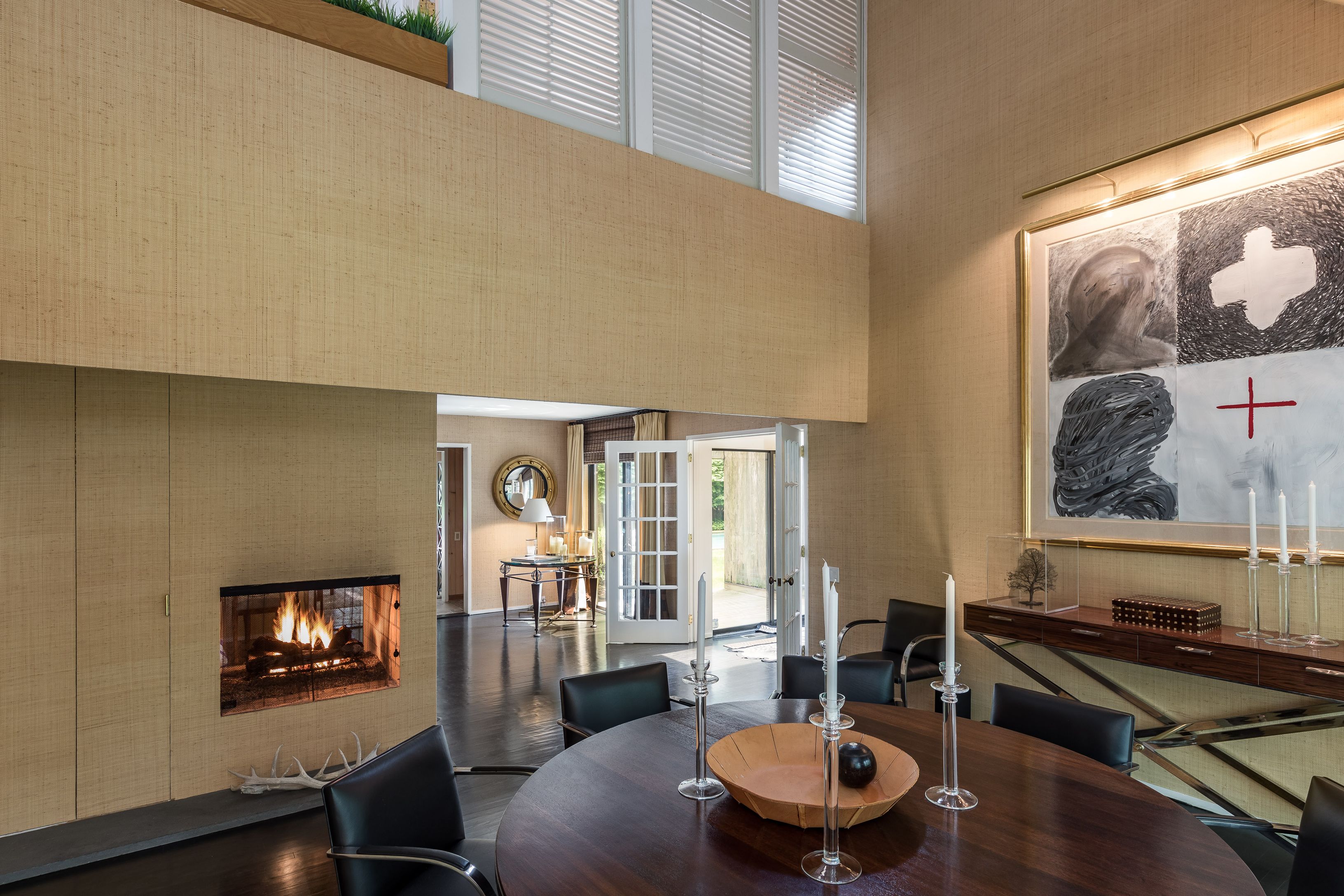 5 White Pine Road East Hampton, NY 11937 - Photo 10 of 20 Dining area with high ceilings