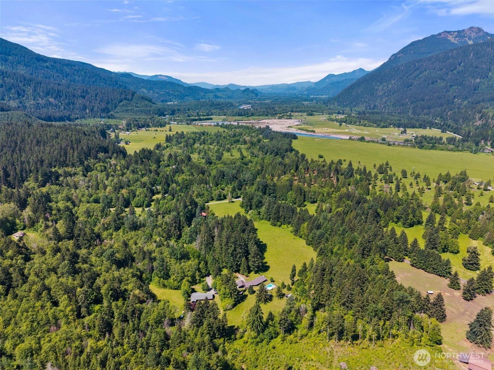 155 Bonell Road Randle, WA 98377 - Photo 2 of 38 a view of lake with mountain