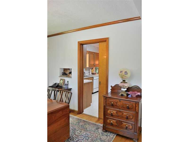 426 Sangree Road Pittsburgh, PA 15237 - Photo 9 of 25 1st Floor Plan. There are many pocket doors in the home. This one leads to the kitchen.