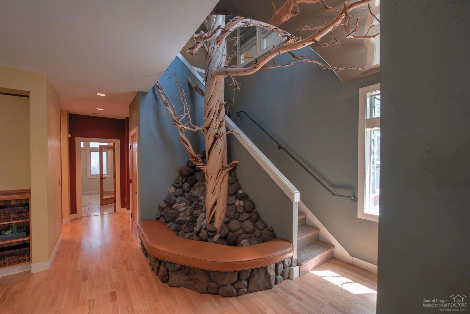 1880 Northeast Maker Way Bend, OR 97701 - Photo 8 of 25 Entry hall with juniper, copper ceiling
