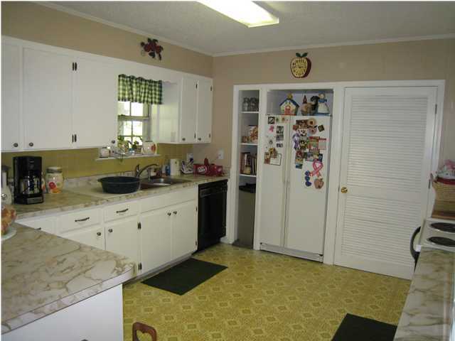 1517 Hester Church Road Baker, FL 32531 - Photo 6 of 28 a kitchen with a refrigerator and a stove