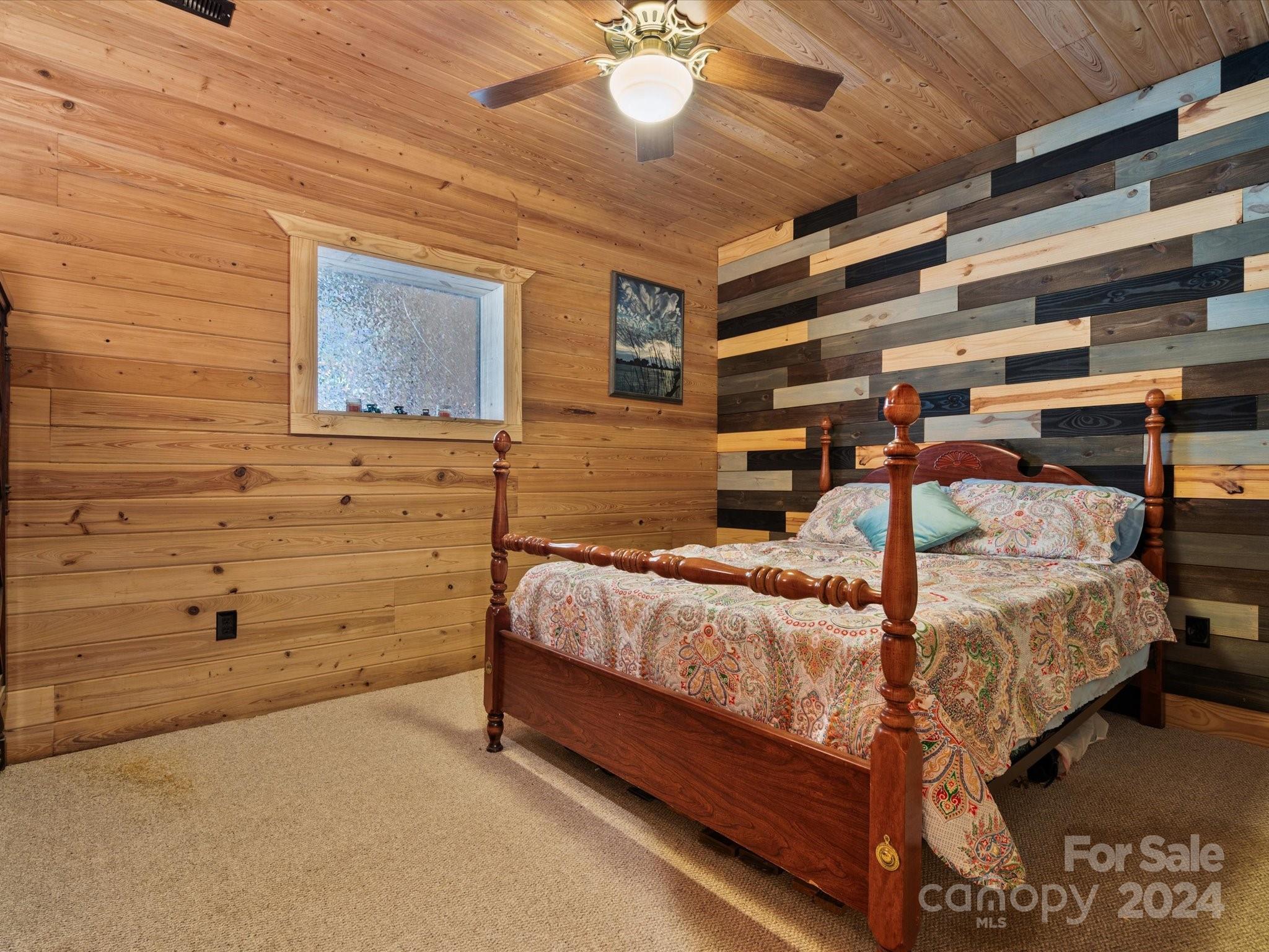 674 Ormond Road York, SC 29745 - Photo 25 of 48 a bedroom with a bed and a ceiling fan