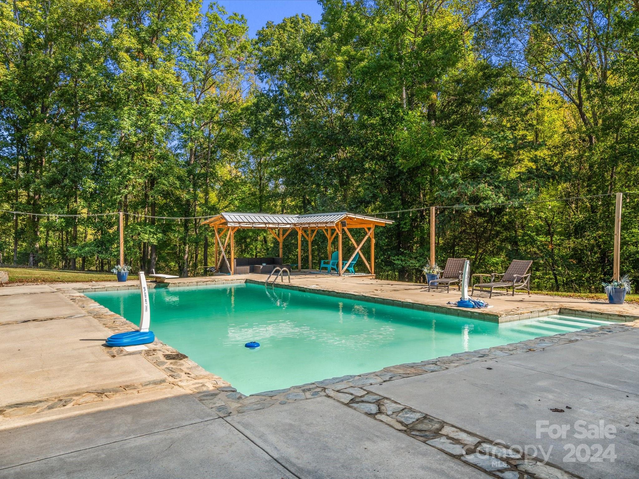 674 Ormond Road York, SC 29745 - Photo 32 of 48 a view of a swimming pool with a patio
