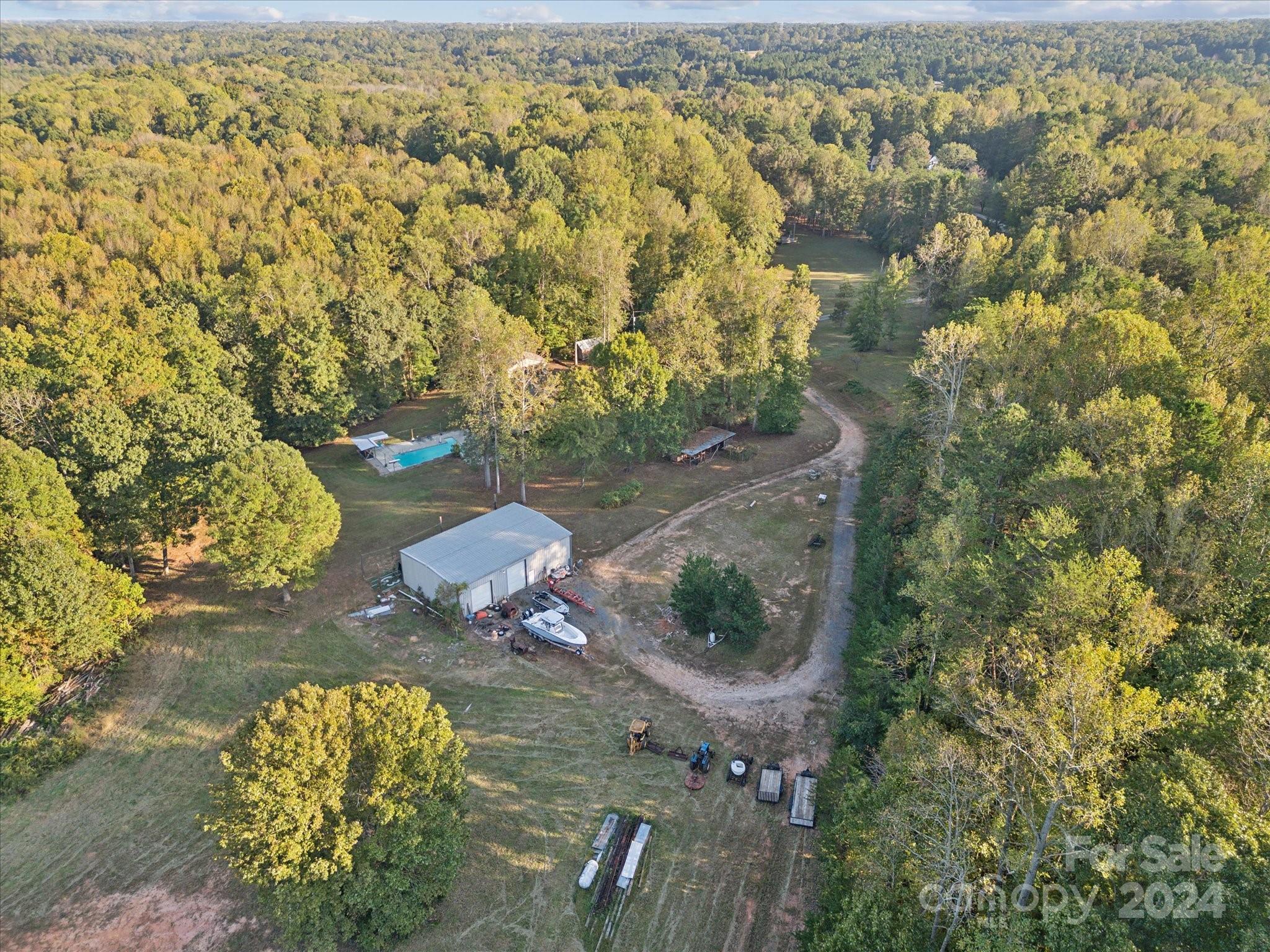 674 Ormond Road York, SC 29745 - Photo 47 of 48 an aerial view of a residential houses with outdoor space