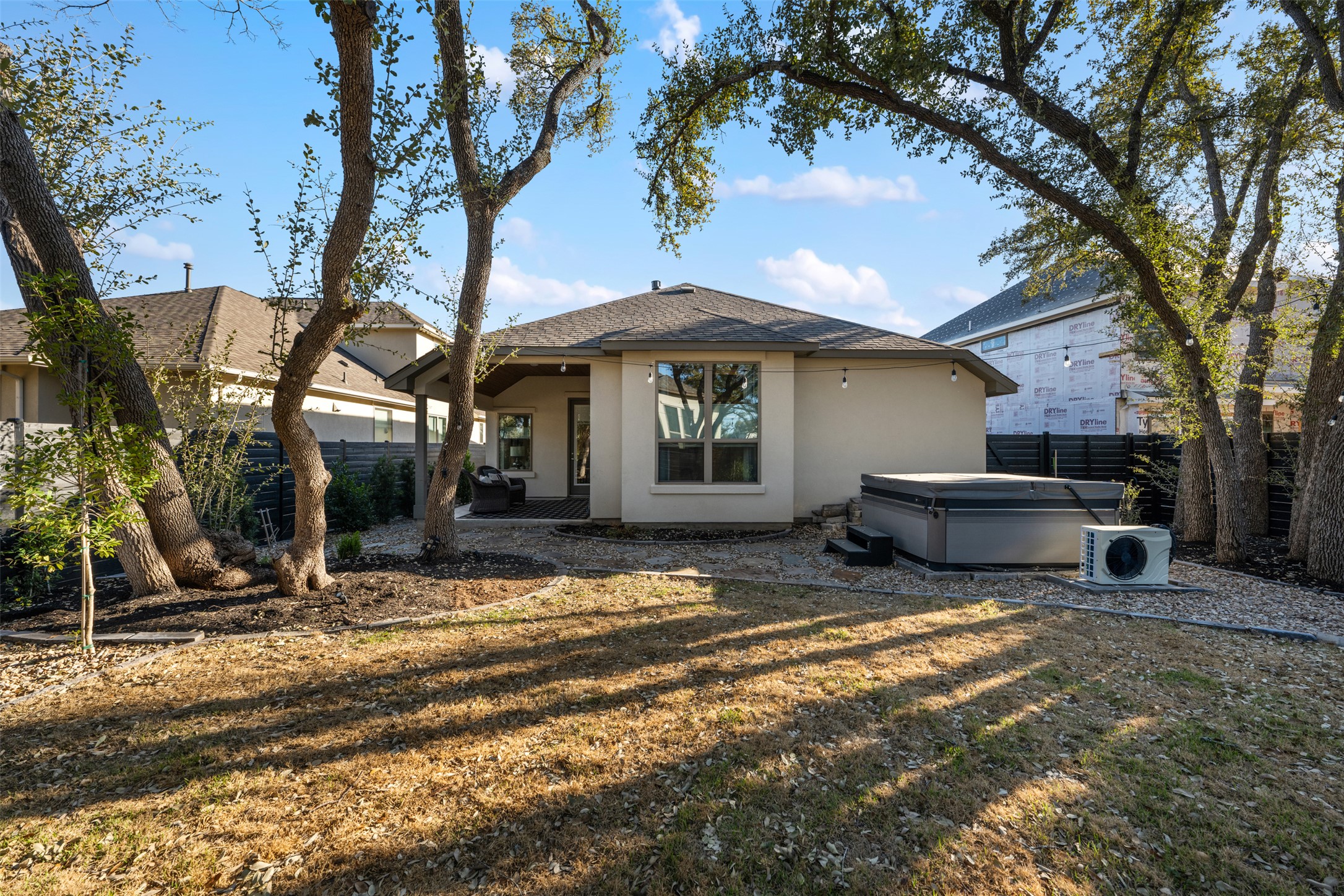 418 Raleigh Drive Georgetown, TX 78633 - Photo 36 of 39 a view of a house with backyard and trees