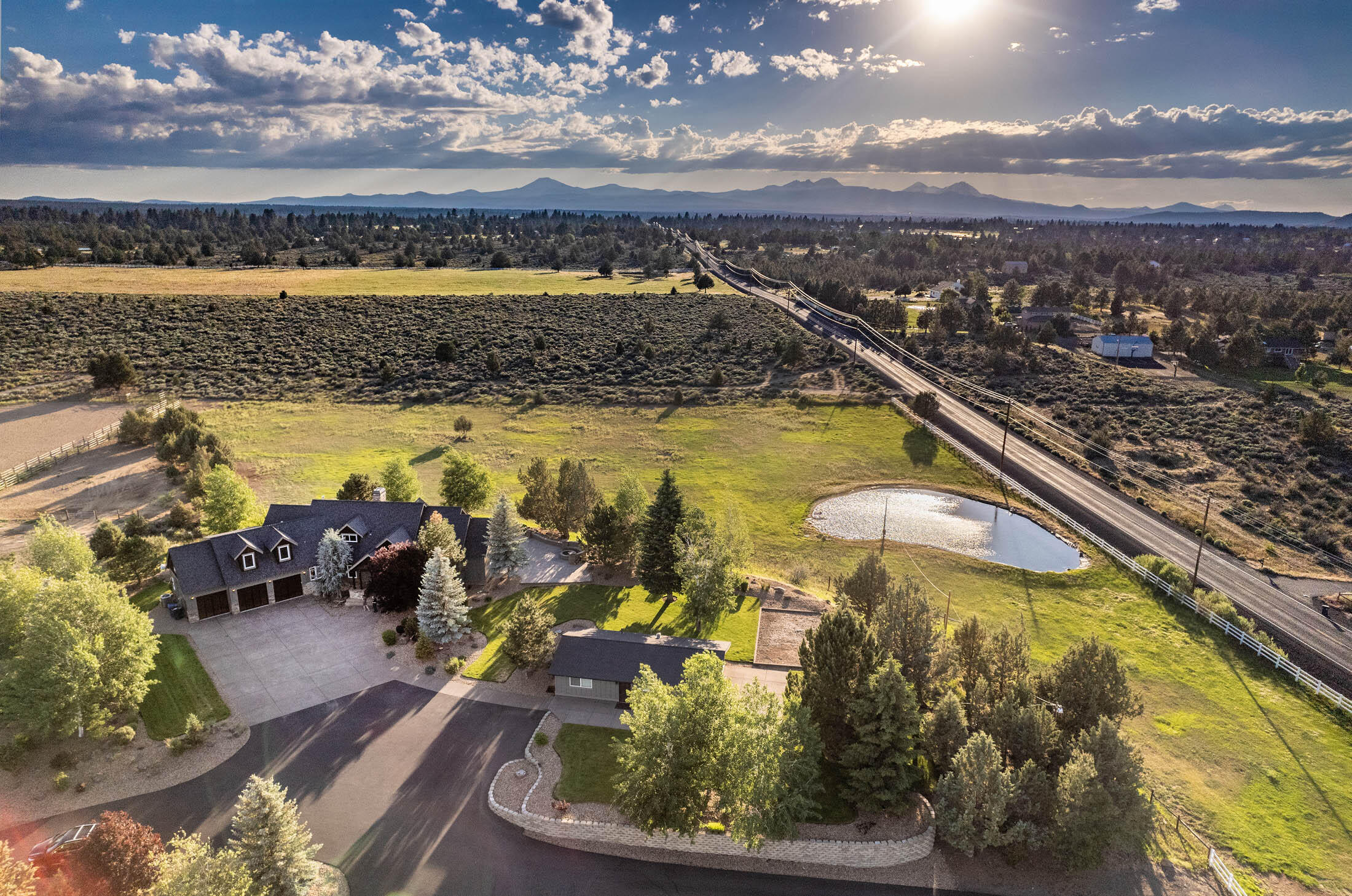 22425 Rickard Road Bend, OR 97702 - Photo 6 of 57 22425 Rickard rd aerial_0542 copy