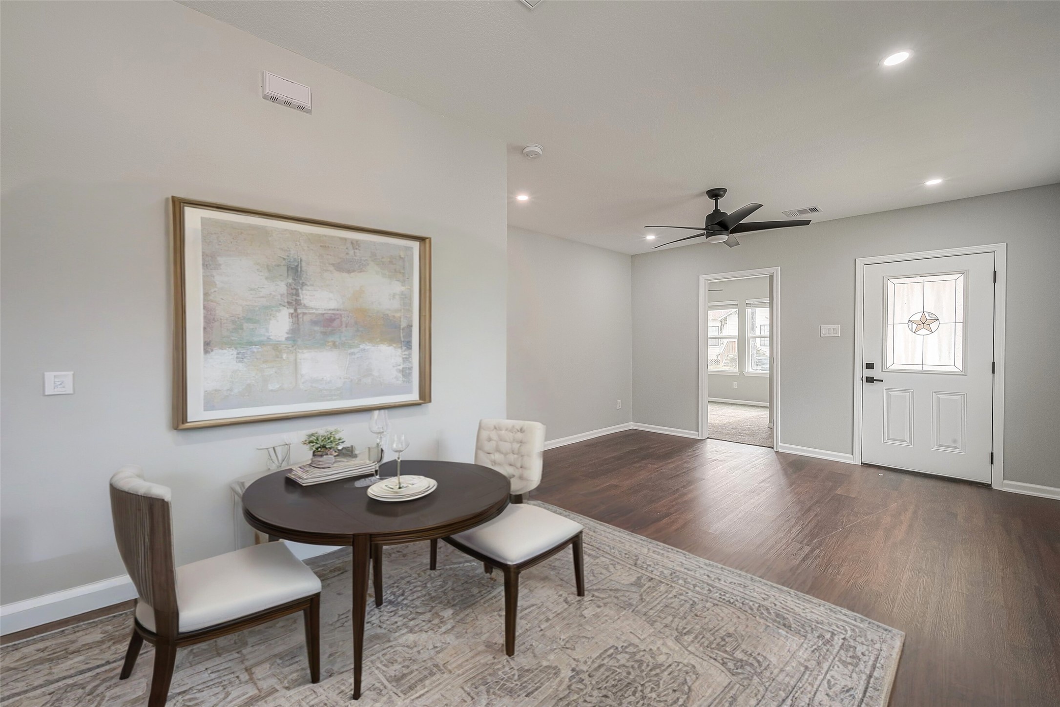 3413 Simmons Street Houston, TX 77004 - Photo 5 of 26 Virtually staged dining area