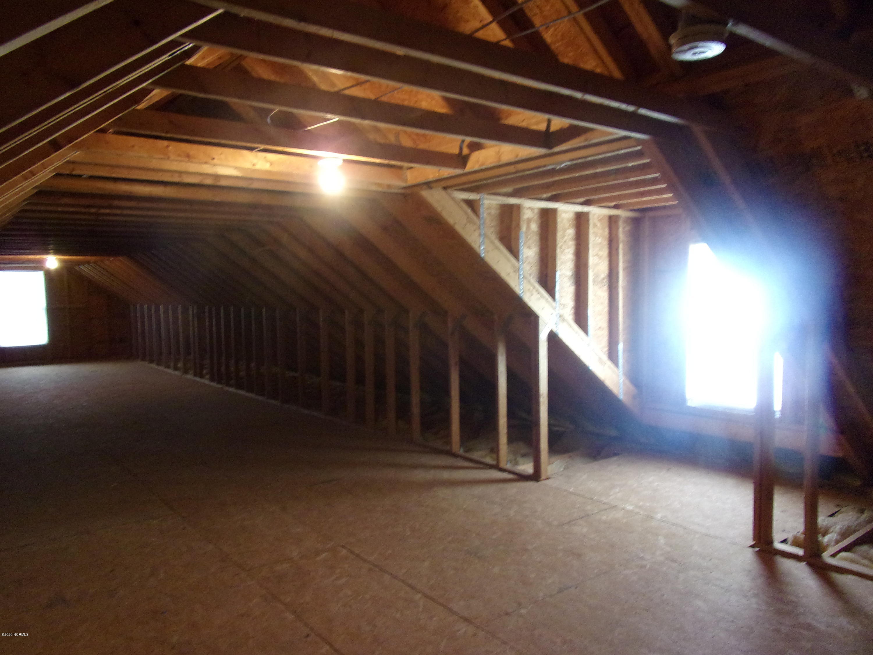 2568 Union Chapel Road Currie, NC 28435 - Photo 11 of 16 Attic, potential Bonus Room, is full length of the house!