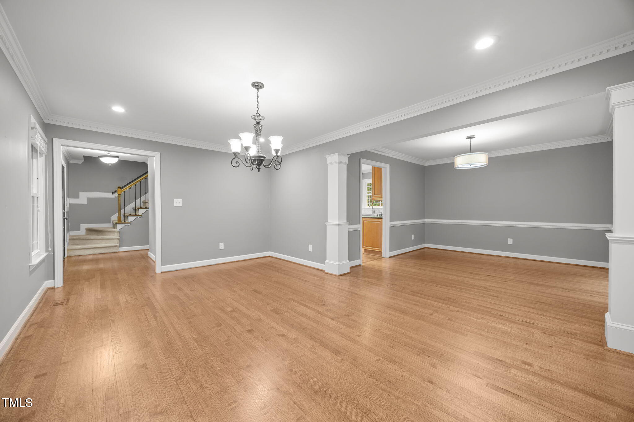 2204 Corberrie Lane Raleigh, NC 27613 - Photo 7 of 39 a view of empty room with wooden floor