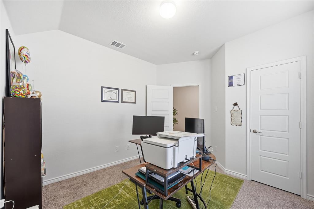 762 Fort Lane Fate, TX 75189 - Photo 23 of 36 bedroom currently used as an office.