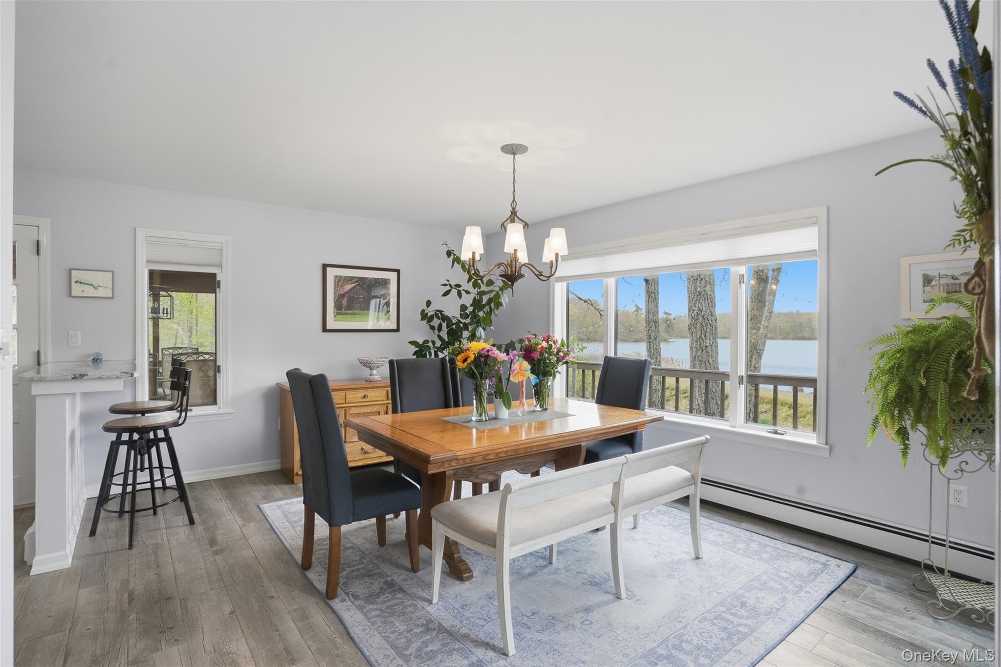 8 Division Road Wurtsboro, NY 12790 - Photo 24 of 50 Lovely view. Dining room features breakfast bar.