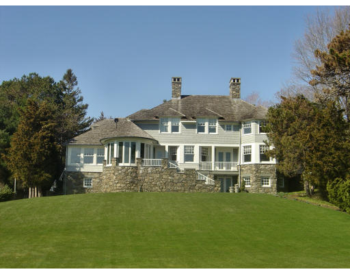 33 Bradlee Road Marblehead, MA 01945 - Photo 1 of 17 a front view of a house with a garden