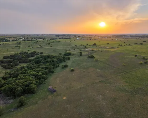 a view of a green field
