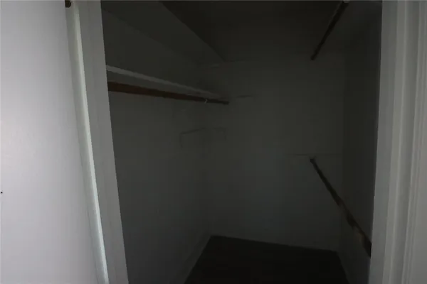 a close up view of door