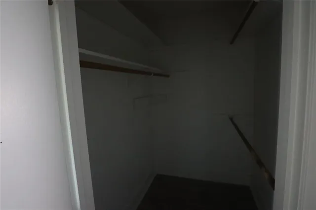 a close up view of door