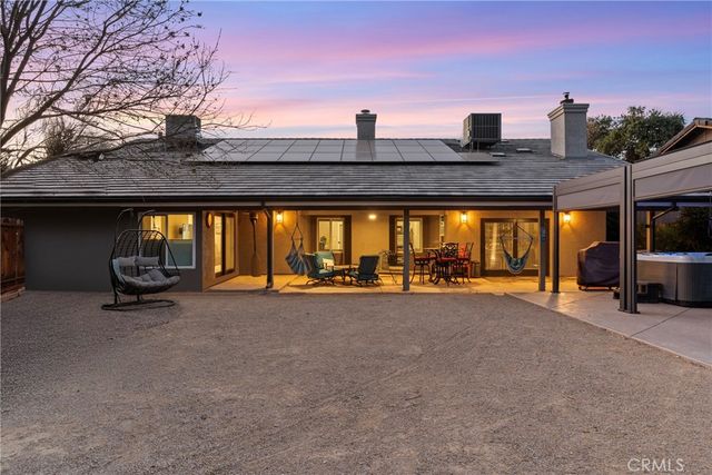 a view of a house with a outdoor space