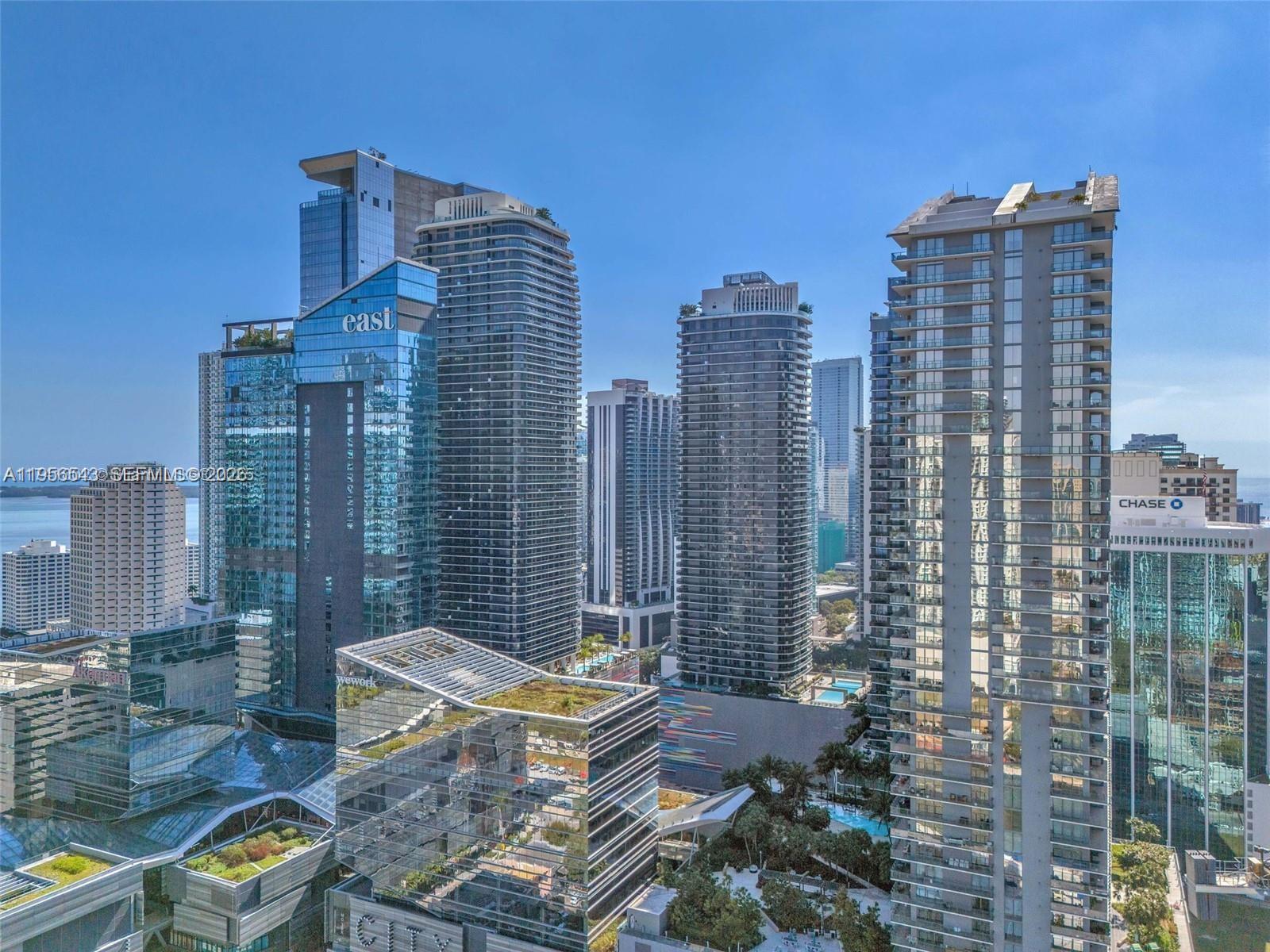 88 Southwest 7th Street, Unit 2104 Miami, FL 33130 - Photo 44 of 50 a view of a city with tall buildings