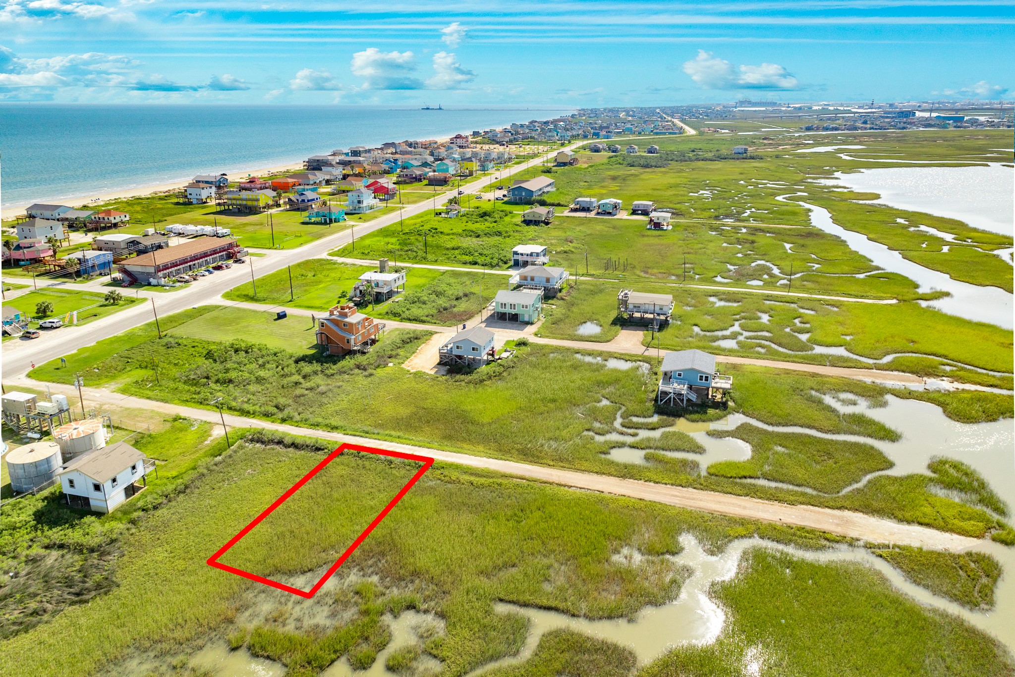 0 Yucca Avenue Surfside Beach, TX 77541 - Photo 7 of 20 a view of an ocean and a houses