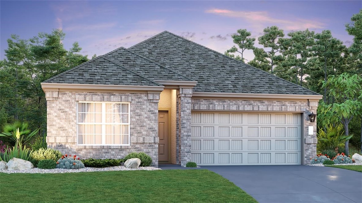 120 Cherry Ridge Road Georgetown, TX 78628 - Photo 1 of 1 front view of a house with a garden