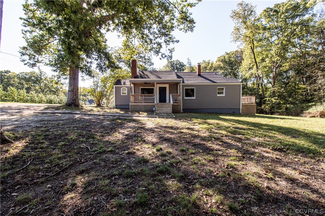 2125 Burgess Road Chester, VA 23836 - Photo 25 of 39 a view of a house with a yard