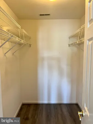 a view of walk in closet