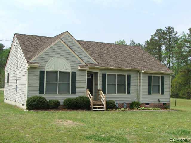17270 Loving Union Road Disputanta, VA 23842 - Photo 2 of 7 a view of a house with a yard