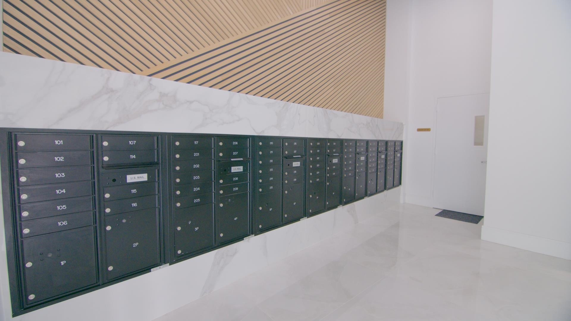 457 Schuyler Avenue, Unit 209 Kearny, NJ 07032 - Photo 28 of 37 a workspace with a wooden wall