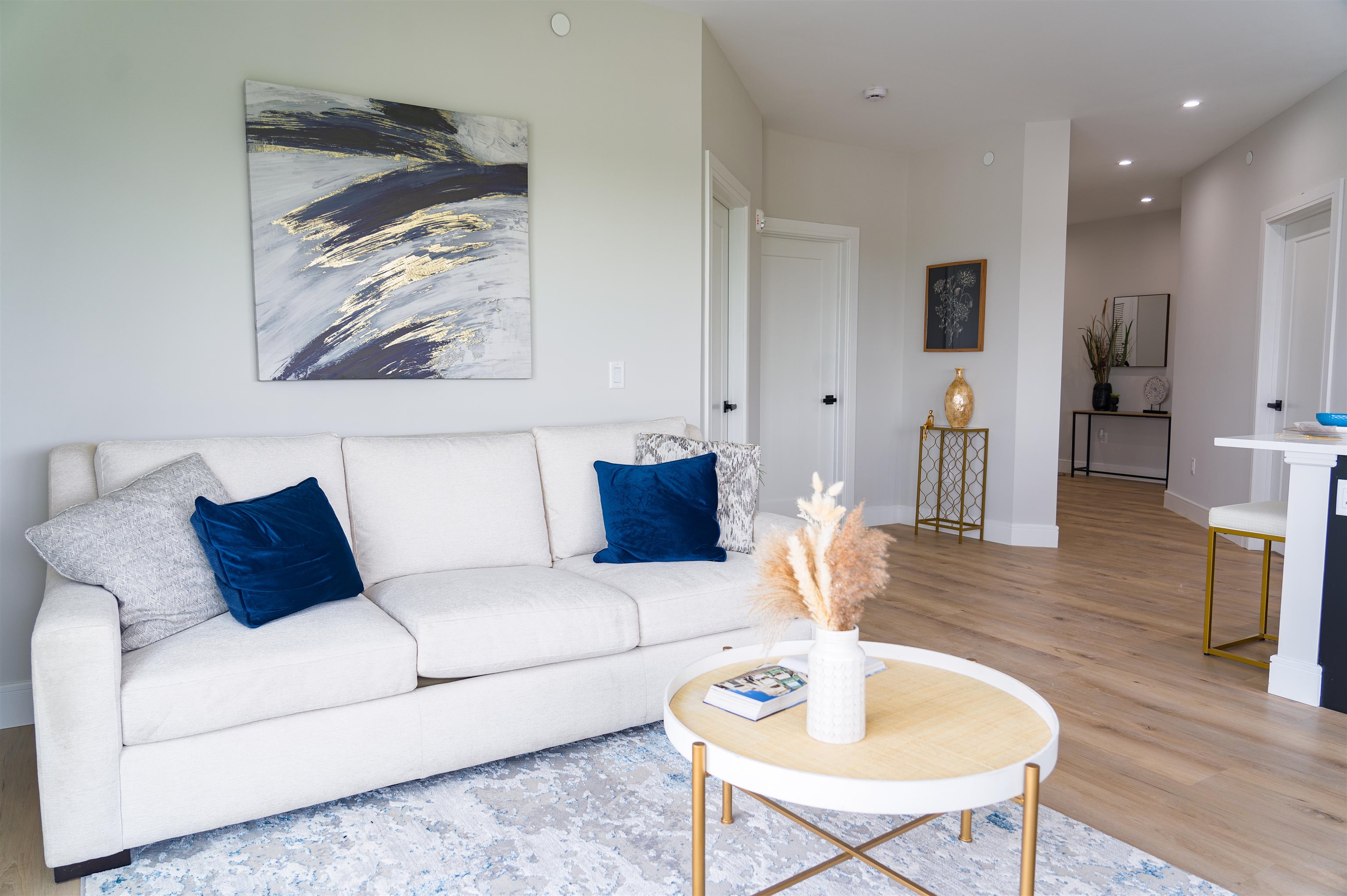457 Schuyler Avenue, Unit 209 Kearny, NJ 07032 - Photo 4 of 37 a living room with furniture and wooden floor