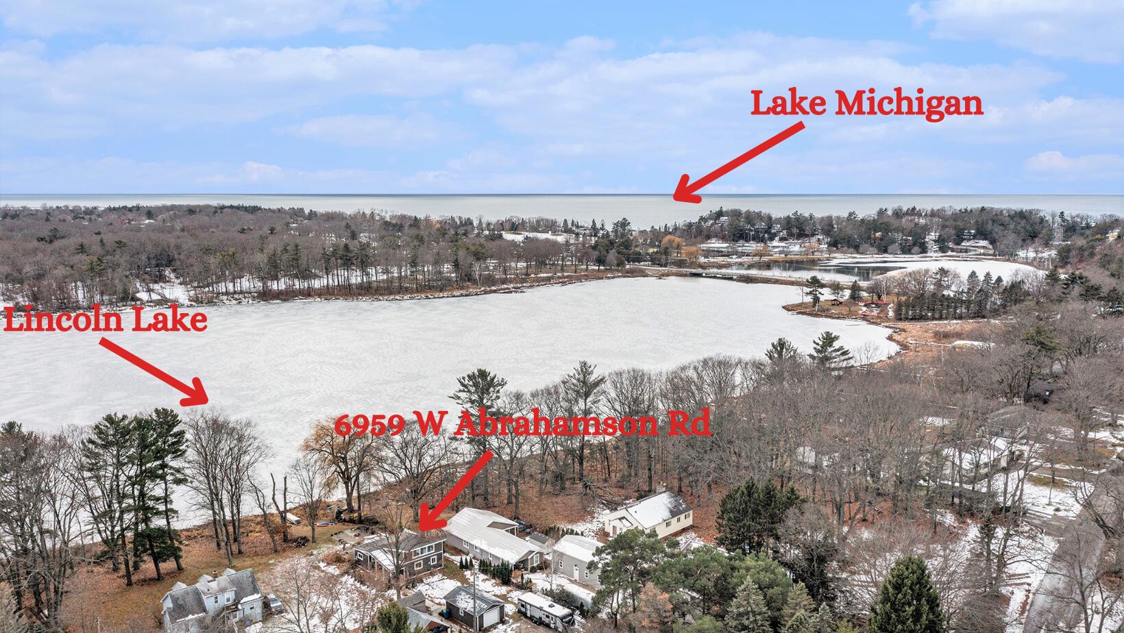 6959 Abrahamson Road Ludington, MI 49431 - Photo 4 of 54 View of both lakes