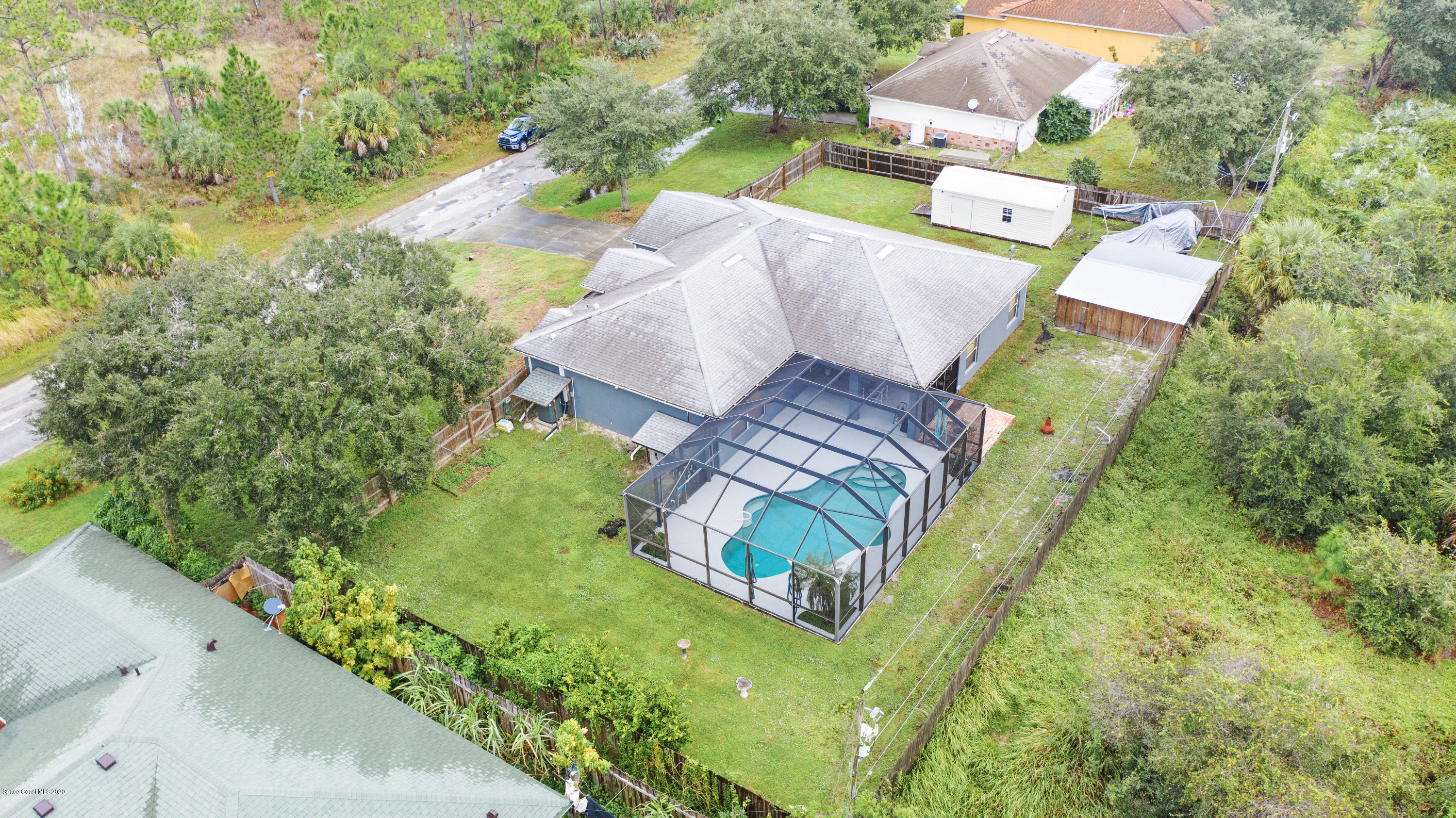 2865 Tishman Road Southeast Palm Bay, FL 32909 - Photo 34 of 34 Aerial view