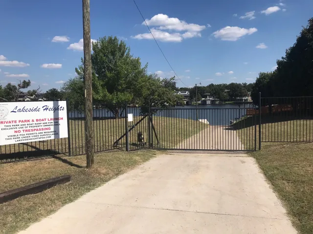 a view of a wrought iron fences in front of house