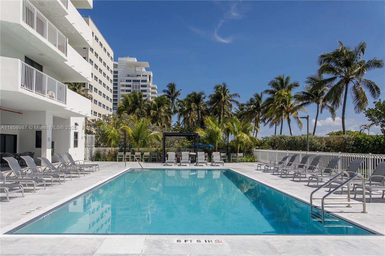 4301 Collins Avenue, Unit 207 Miami Beach, FL 33140 - Photo 31 of 34 a view of a yard and a patio