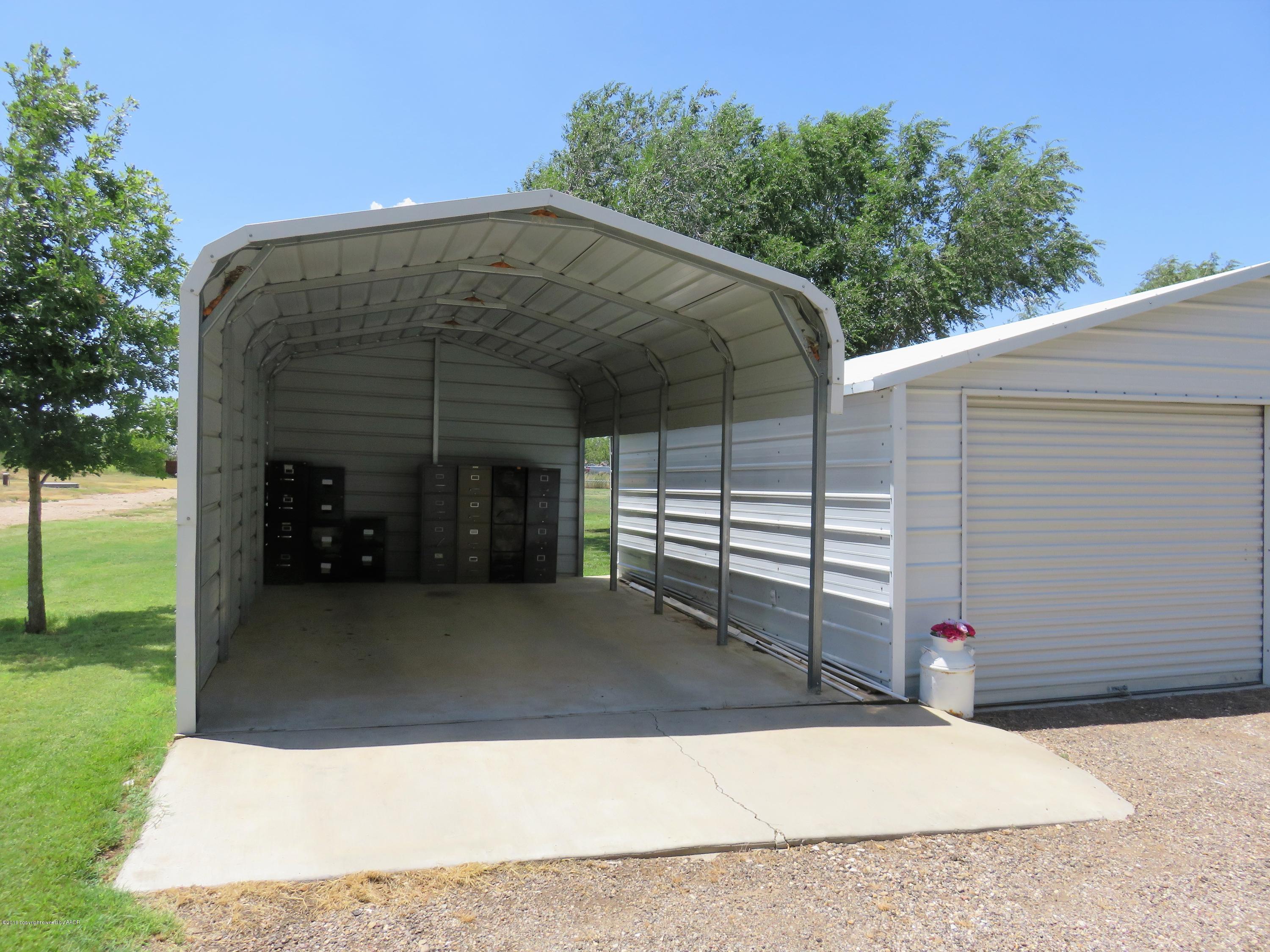 9613 River Road Amarillo, TX 79108 - Photo 25 of 29 3rd Bay Carport