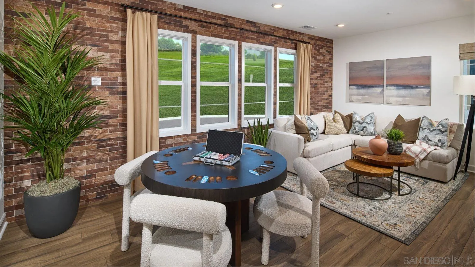 15366 Junipers Drive San Diego, CA 92129 - Photo 8 of 19 a living room with furniture and a potted plant
