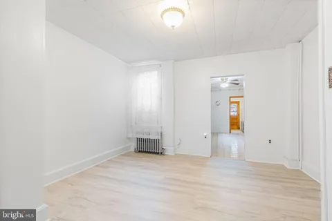 a view of empty room