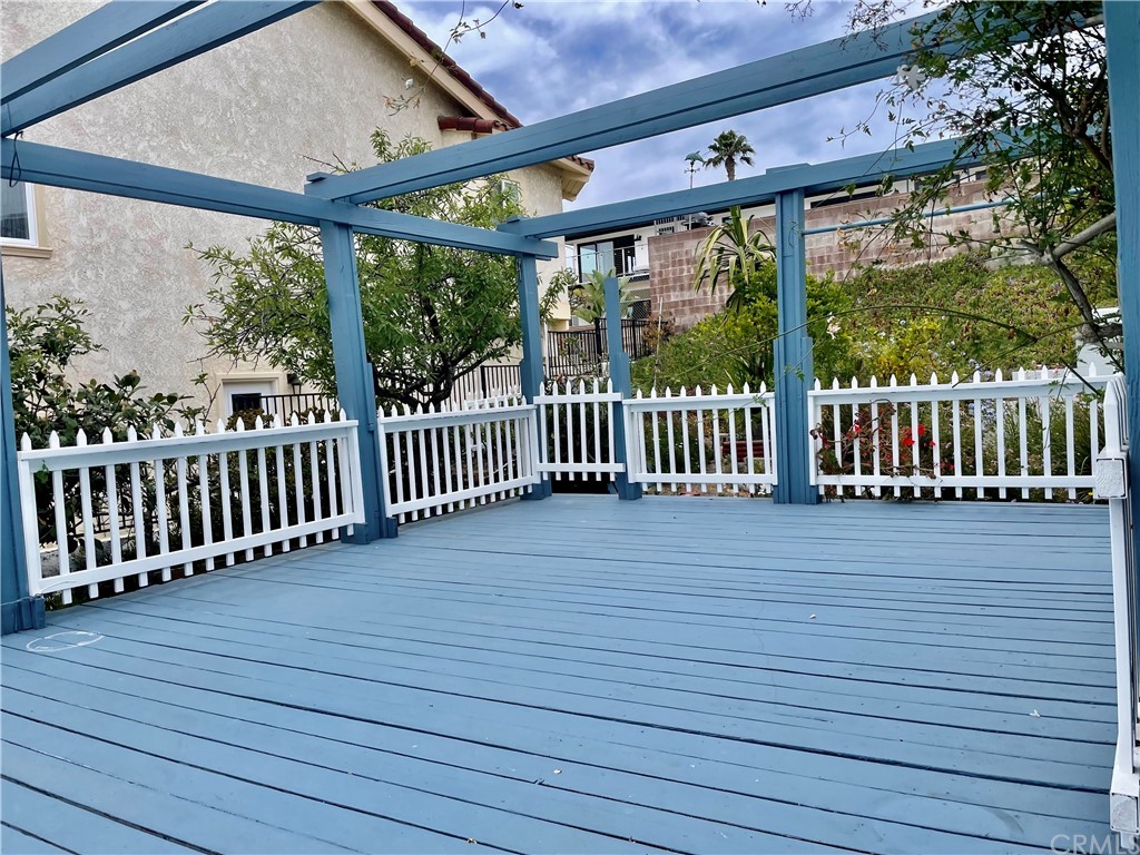 33881 Orilla Road Dana Point, CA 92629 - Photo 14 of 20 a view of a wooden deck